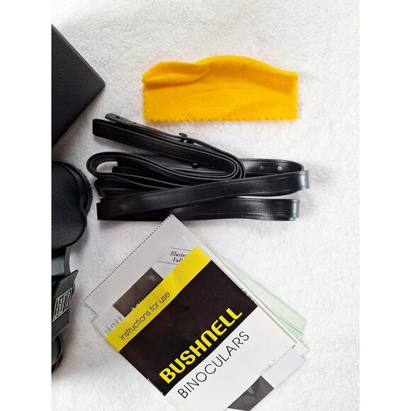 Bushnell 7-15x35 Binoculars, Lens Covers w/Case, Vtg - Picture 12 of 14